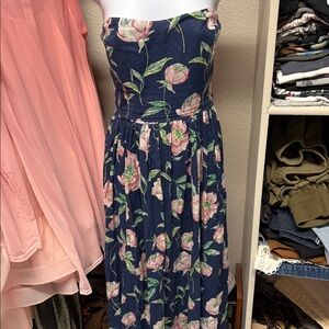 French Connection strapless maxi dress , size 6